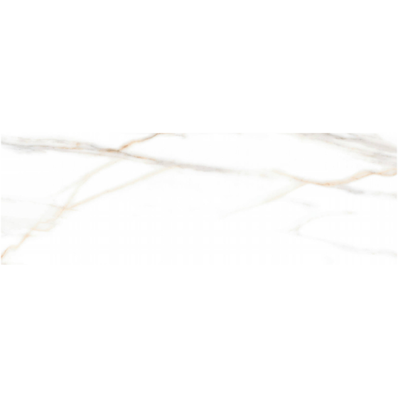 Λευκό πλακάκι τοίχου Ardenza Brillo 30x90 με glossy μαρμάρινη επιφάνεια